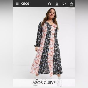 ASOS midi dress